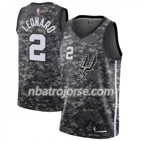 Män San Antonio Spurs Tröja Kawhi Leonard 2 Nike City Edition Swingman Män San Antonio Spurs Tröja Kawhi Leonard 2 Nike City Edition Swingman